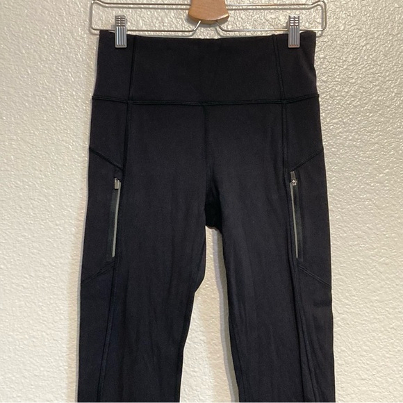ATHLETA Rainier High Rise Tight Leggings in Black S - Picture 4 of 14